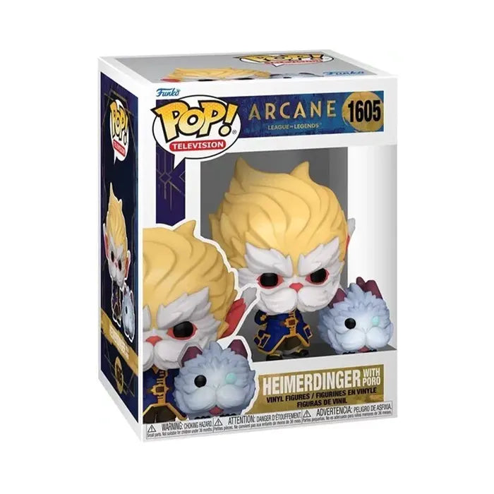 Funko Pop TV Arcane League of Legends Heimerdinger with Poro