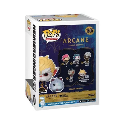 Funko Pop TV Arcane League of Legends Heimerdinger with Poro