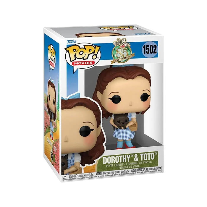 Funko Pop! Buddy The Wizard of Oz 85th Anniversary Dorothy &amp; Toto