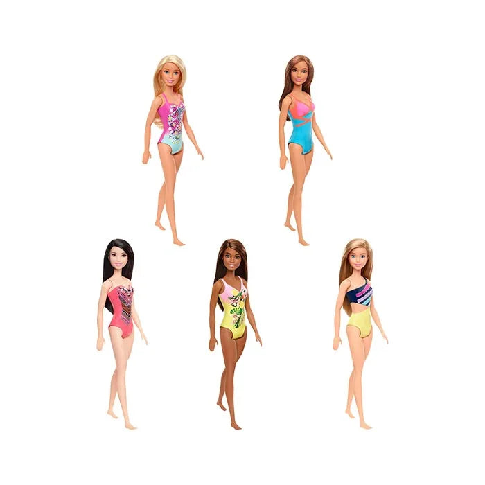 Beach Barbie Doll Assorted (Styles May Vary) - Random Pick