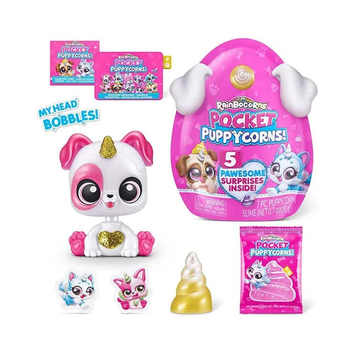 Rainbocorns Pocket Puppycorn 1 Pack by ZURU