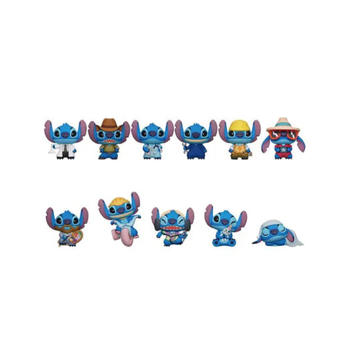 Disney Lilo & Stitch 3d Figural Keyring Series 6 Blind Box