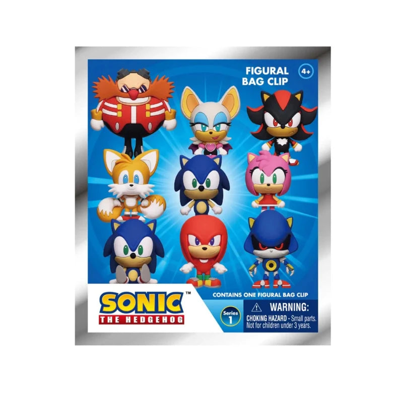 Sonic Season 3- 3D Figural Keyring Sonic the Hedgehog Blind Bag