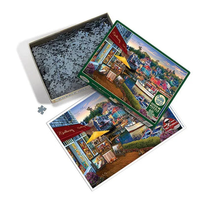 Cobble Hill 1000 Piece Puzzle - Harbor Gallery