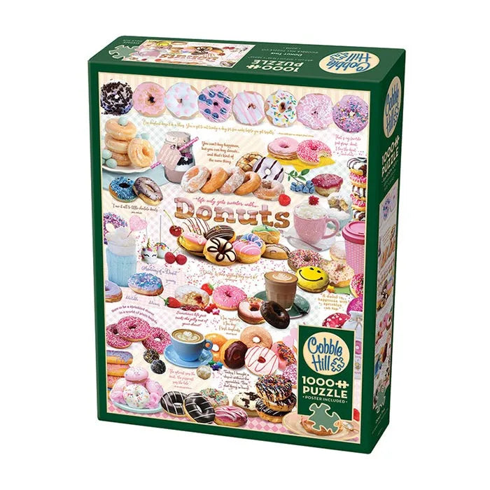 Cobble Hill 1000 Piece Puzzle - Donut Time