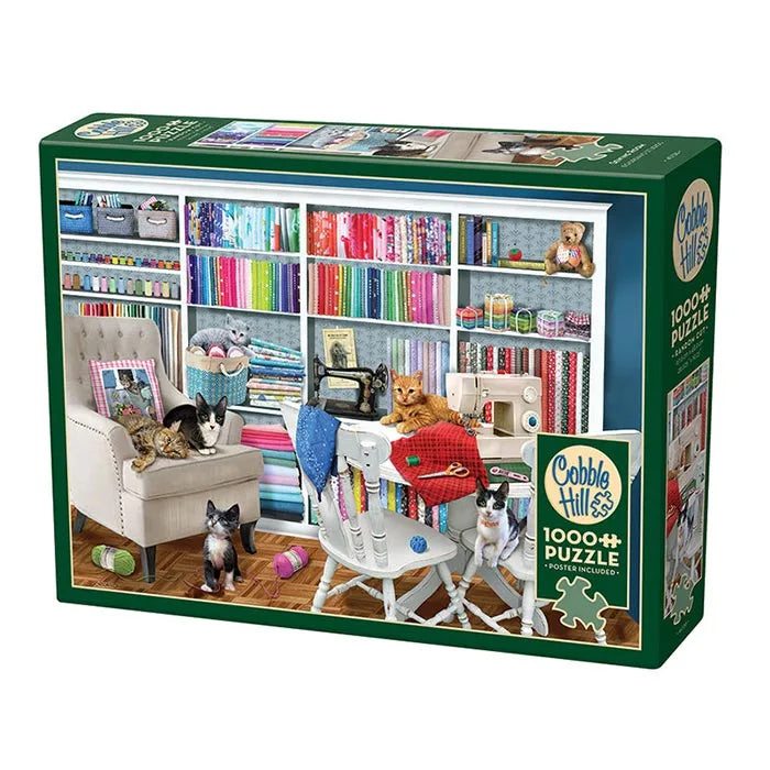 Cobble Hill 1000 Piece Puzzle - Sewing Room