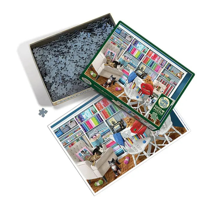 Cobble Hill 1000 Piece Puzzle - Sewing Room