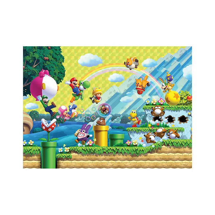 USAopoly Super Mario Chaos &amp; Fun 1000 Piece Puzzle