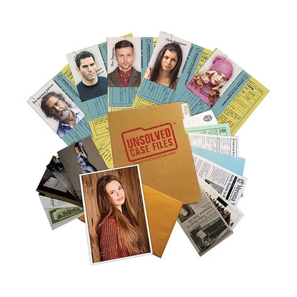 Unsolved Case Files Banks, Jamie - Cold Case Murder Mystery Game