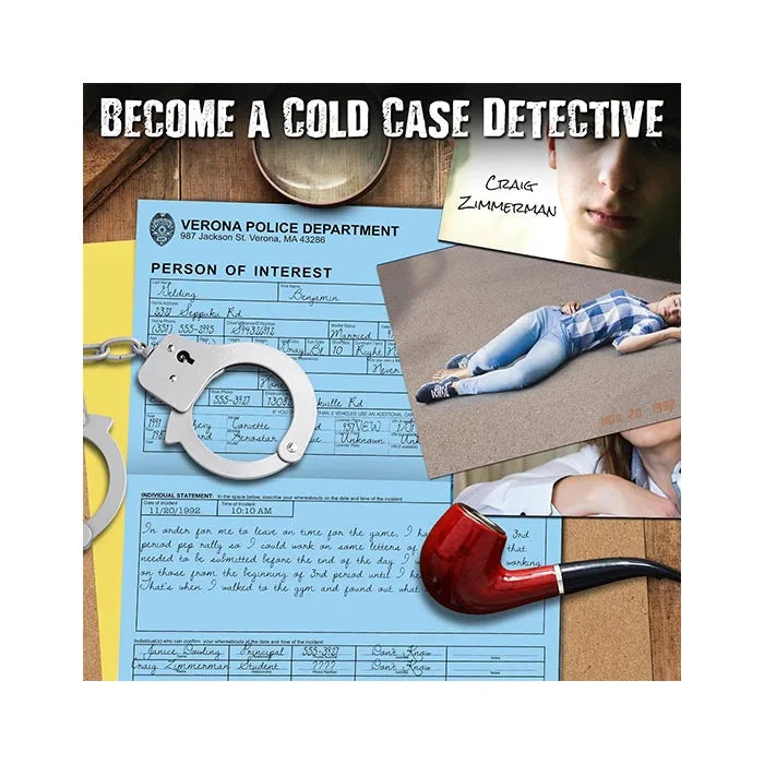 Unsolved Case Files Banks, Jamie - Cold Case Murder Mystery Game