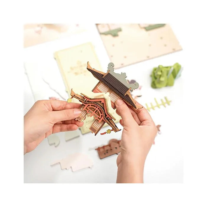 3D Wooden DIY Puzzle Falling Sakura - 240PCS