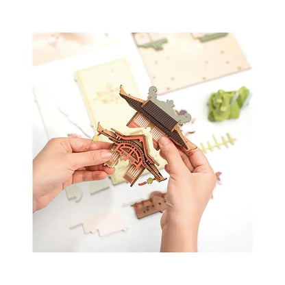 3D Wooden DIY Puzzle Falling Sakura - 240PCS