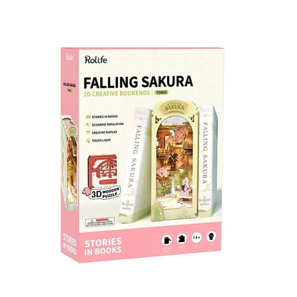 3D Wooden DIY Puzzle Falling Sakura - 240PCS