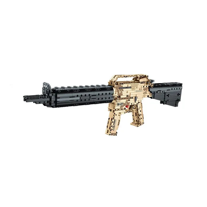 Block Kit Assault Riffle  - 1197 Pieces