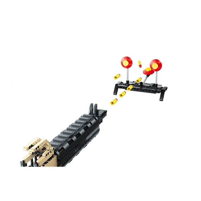 Block Kit Assault Riffle  - 1197 Pieces