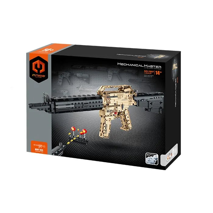 Block Kit Assault Riffle  - 1197 Pieces