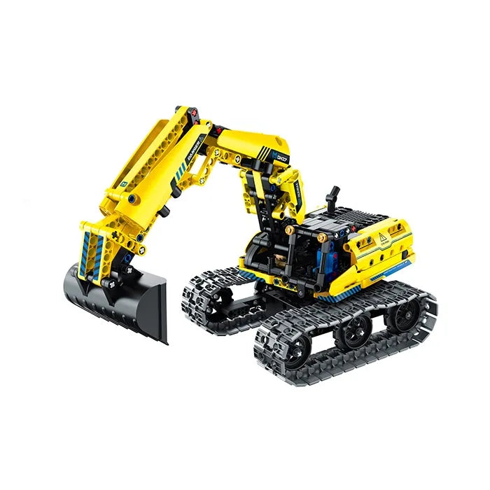 R/C Block Kit App Programming Excavator & Robot - 430 Pieces