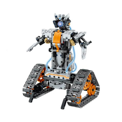 R/C Block Kit App Programming Robot Tank - 604 Pieces
