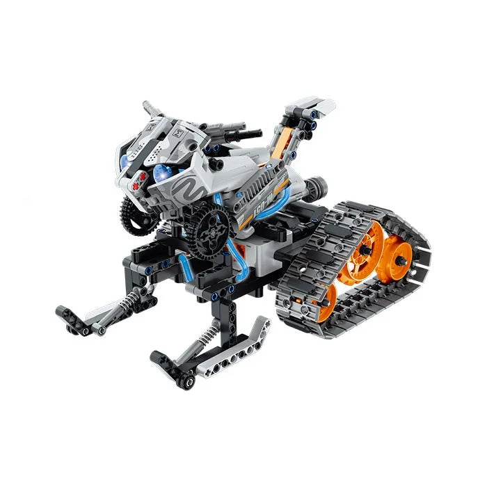 R/C Block Kit App Programming Robot Tank - 604 Pieces