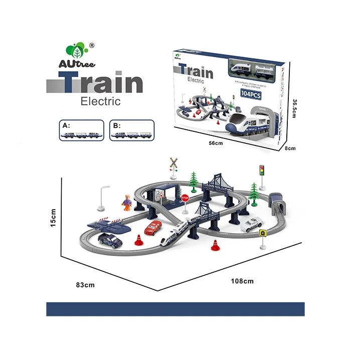 Railway Train - 104 Pieces