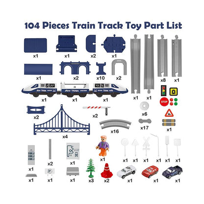 Railway Train - 104 Pieces