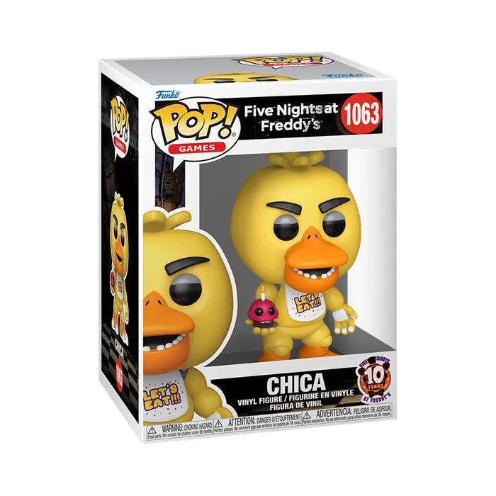 Funko Pop Games Five Nights at Freddys Chica with Cupcake