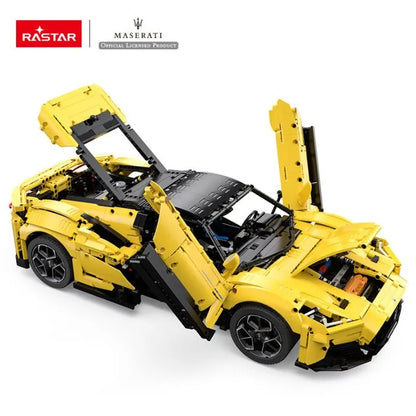Remote Controlled Maserati MC20 1:8 Scale Model Kit 3466 Pieces
