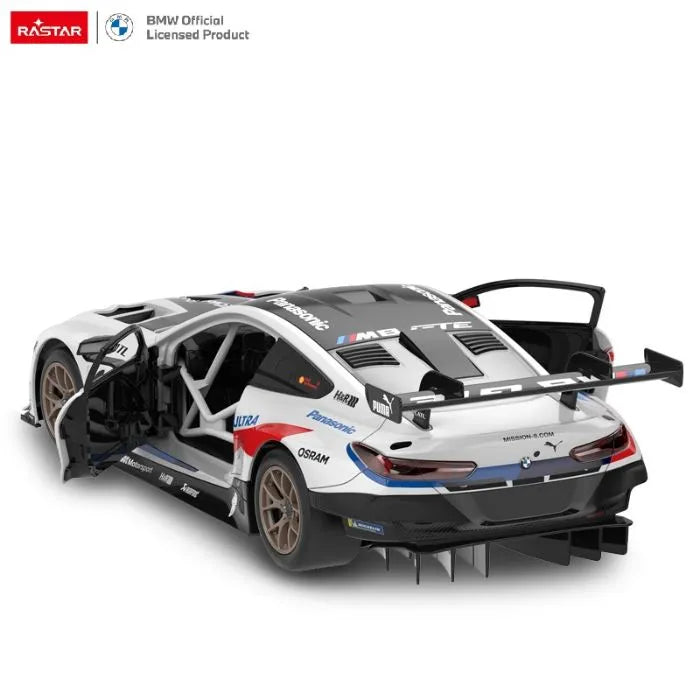 Remote Controlled BMW M8 GTE 1:18 Model Kit - 66 Pieces