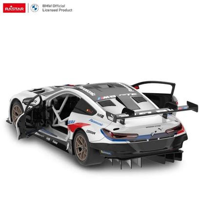 Remote Controlled BMW M8 GTE 1:18 Model Kit - 66 Pieces