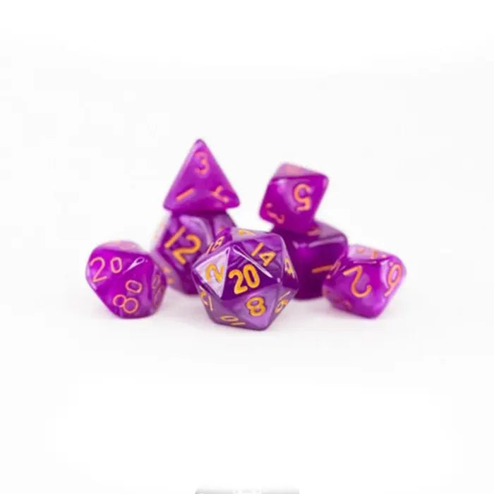 Tradeopia D&amp;D Mini Dice 7 Piece Sets Assorted Colors (Random Pick)
