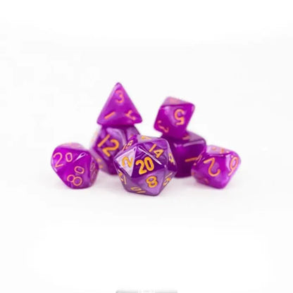 Tradeopia D&amp;D Mini Dice 7 Piece Sets Assorted Colors (Random Pick)