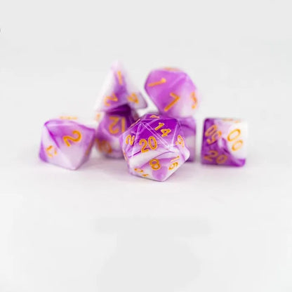 Tradeopia D&amp;D Mini Dice 7 Piece Sets Assorted Colors (Random Pick)