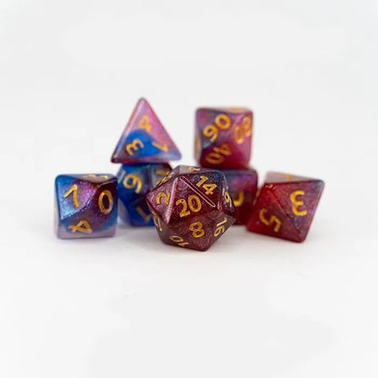 Tradeopia D&amp;D Mini Dice 7 Piece Sets Assorted Colors (Random Pick)