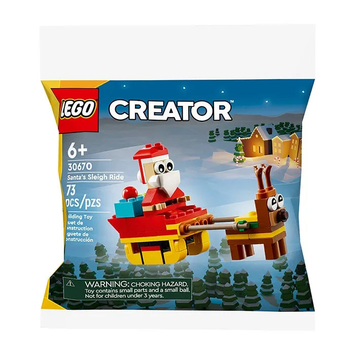 LEGO Santa s Sleigh Ride - 73 Pieces