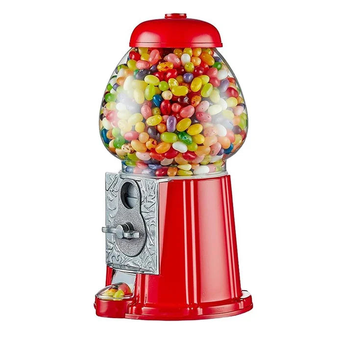 Tradeopia Old Fashioned Gumball Machine Metal Cast 12 Inch