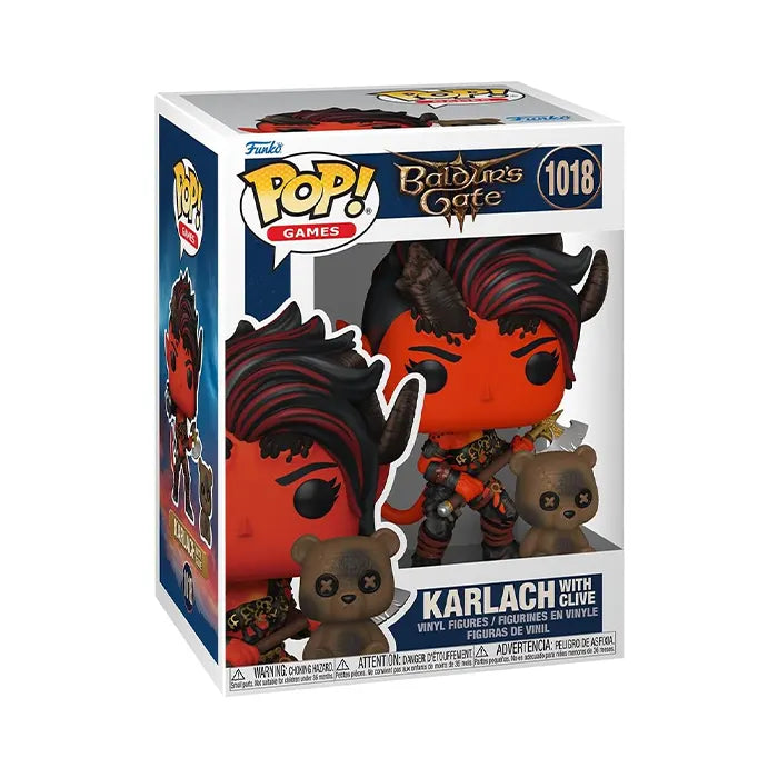 Funko Pop! &Buddy Baldur's Gate Karlach with Clive
