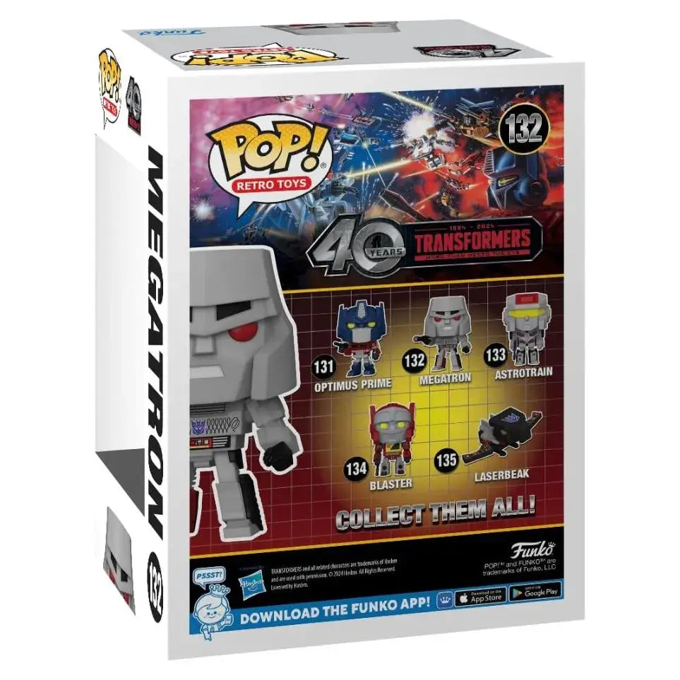 Funko Pop! Retro Toys Transformers Generation Megatron