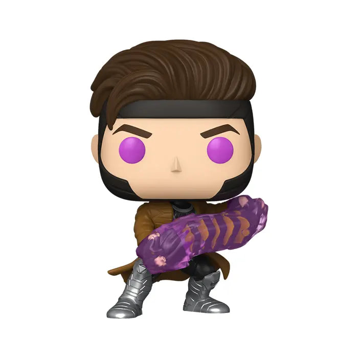 Funko Pop Comics Marvel Deadpool Gambit with Charged Cards