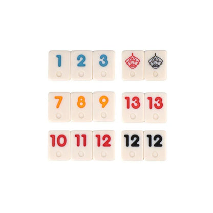 Tradeopia Rummy Travel Game With 106 Tiles For 2 To 4 Players