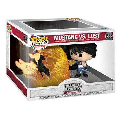 Funko Pop Moment Full metal Alchemist Brotherhood Mustang Vs Lust 