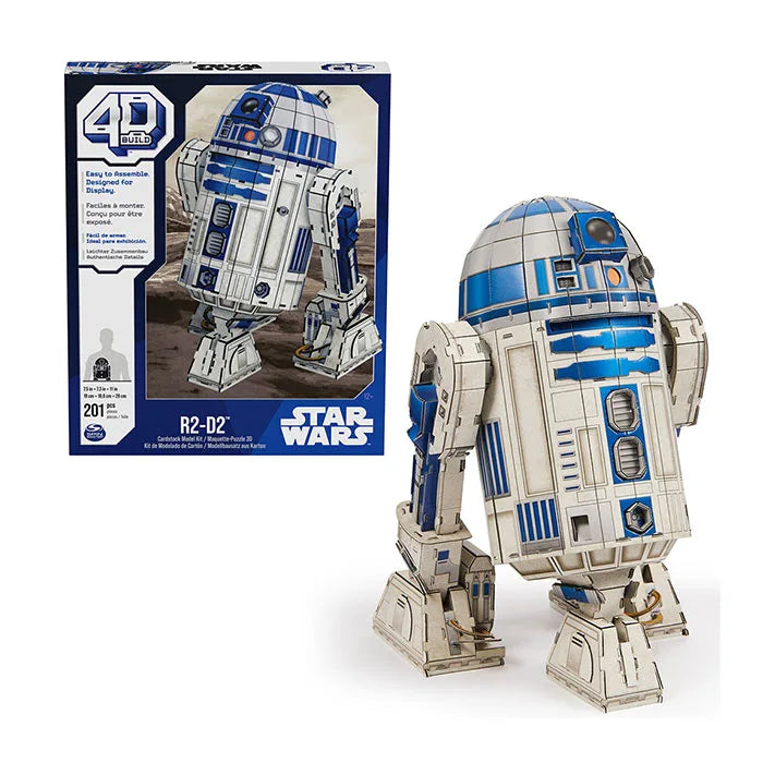 Spin Master 4D Build Star Wars R2D2 3D Puzzle 201 Pieces
