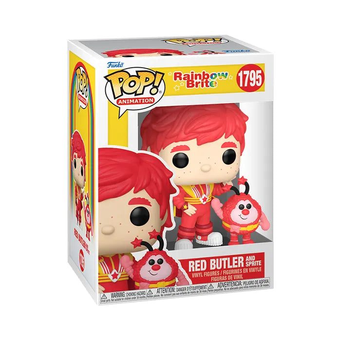 Funko Pop &amp; Buddy Animation Rainbow Brite Red Butler and Sprite