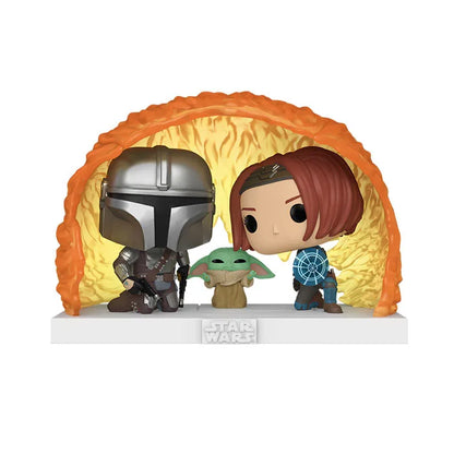 Funko Pop Star wars Moments The Mandalorian Grogu Force Barrier