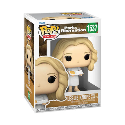 Funko Pop! TV Parks And Recreation Leslie Knope With Waffles