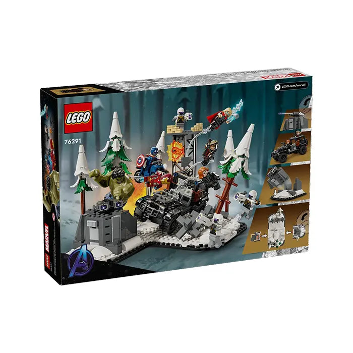 LEGO Marvel The Avengers Assemble Age of Ultron - 613 Pieces