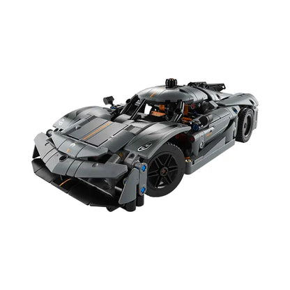 LegoTechnic Koenigsegg Jesko Absolut Grey Hypercar - 801 Pieces