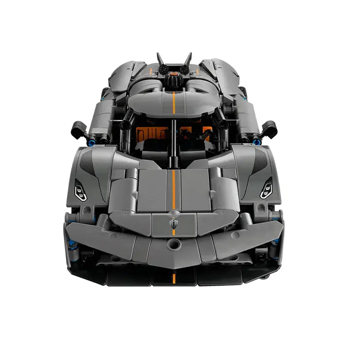 LegoTechnic Koenigsegg Jesko Absolut Grey Hypercar - 801 Pieces