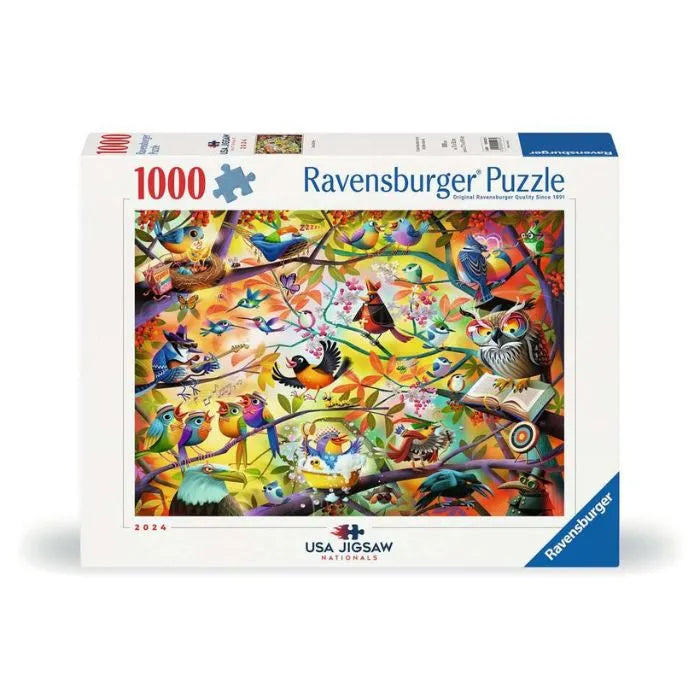 Busy Birdies 1000 Pieces Jigsaw Puzzle