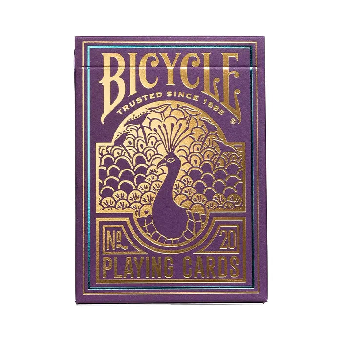 Bicycle Playing Cards Purple Peacock