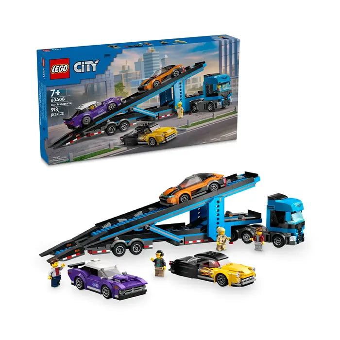 LEGO City Car Transporter Truck with Sports Cars - 998 Pieces